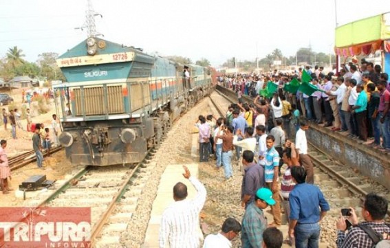 BJPâ€™s initiative has brought the first BG train into Tripura : CPI-M only claim fake â€˜developmentâ€™, says BJP state president Biplab Deb 